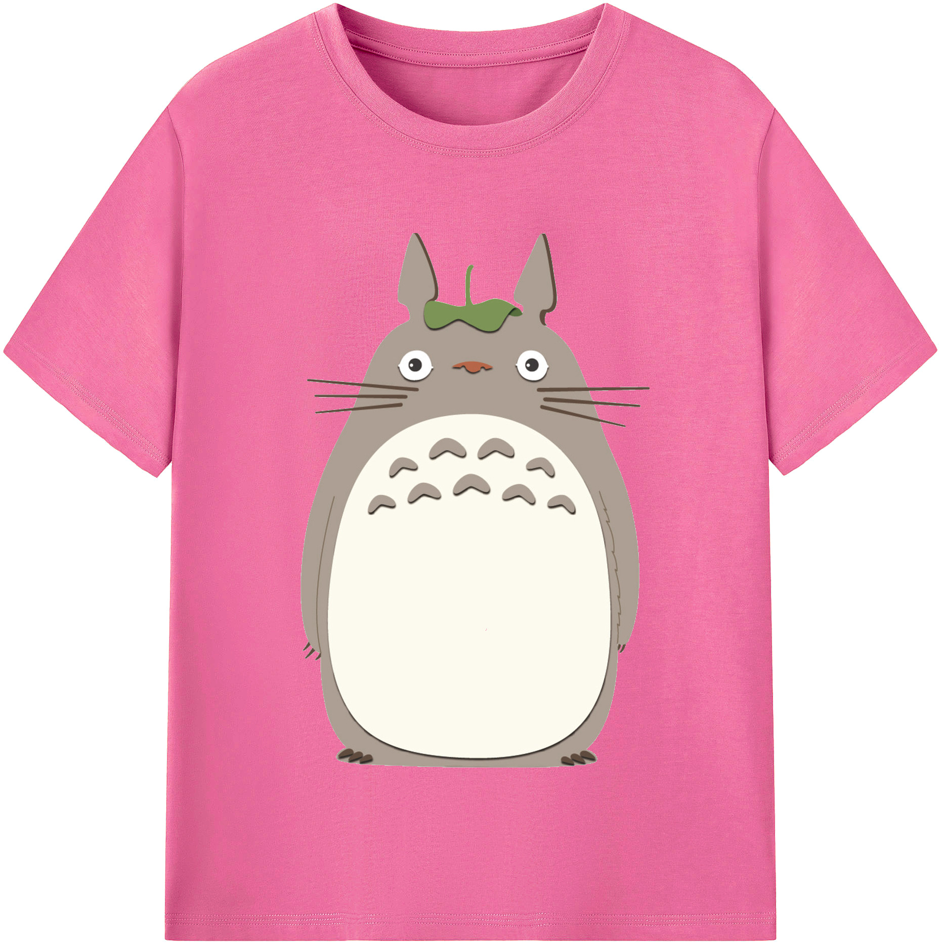 （画像用） となりのトトロ 草壁メイ 草壁サツキ My Neighbor Totoro Satsuki Kusakabe Mei Kusakabe レディースカジュアルプリントTシャツ（綿100％）